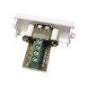MODULO FRONTAL 45 X 22.5 USB TIPO A HEMBRA BLANCO