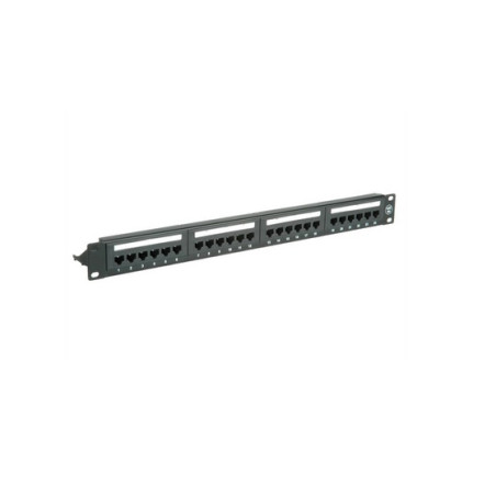 PANEL UTP CAT6A 24 PUERTOS RJ45 1U 19''