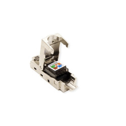CONECTOR STP RJ45 MACHO CAT 6A