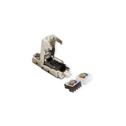 CONECTOR STP RJ45 MACHO CAT 6A