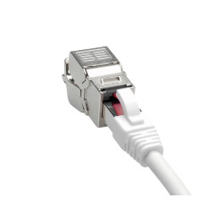 CONECTOR UTP RJ45 HEMBRA PANEL CAT-6A