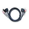 CABLE CONEXION KVM DVI + USB + AUDIO