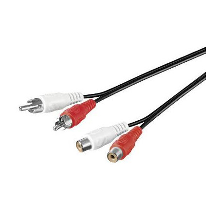 CABLE AUDIO 2 RCA  M - H 1.5 Mts