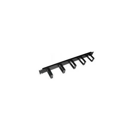 PANEL PASACABLES CON 5 ESTRIBOS INTEGRAL 19´´ 1U