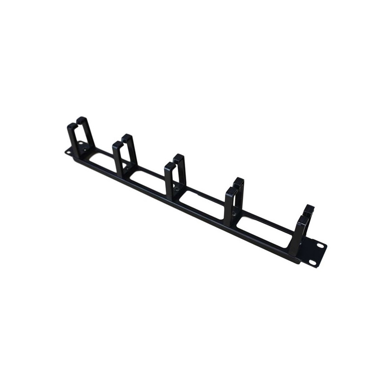 PANEL PASACABLES CON ESTRIBOS 4 ABERTURAS 19´´ 1U