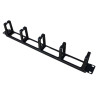 PANEL PASACABLES CON ESTRIBOS 4 ABERTURAS 19´´ 1U
