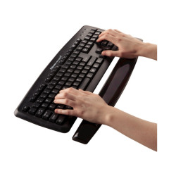 REPOSAMUÑECAS TECLADO GEL NEGRO