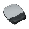 ALFOMBRILLA Y REPOSAMUÑECAS MEMORY FOAM PLATA