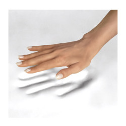 REPOSAMUÑECAS TECLADO MEMORY FOAM NEGRO