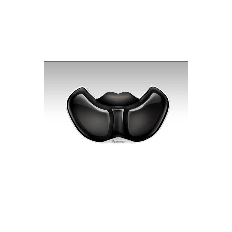 REPOSAMUÑECAS GEL NEGRO CON CANAL ERGONOMICO