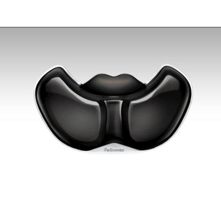 REPOSAMUÑECAS GEL NEGRO CON CANAL ERGONOMICO