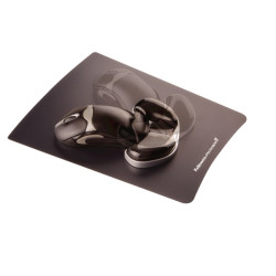 REPOSAMUÑECAS GEL NEGRO CON CANAL ERGONOMICO