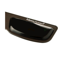 REPOSAMUÑECAS TECLADO GEL NEGRO CON CANAL