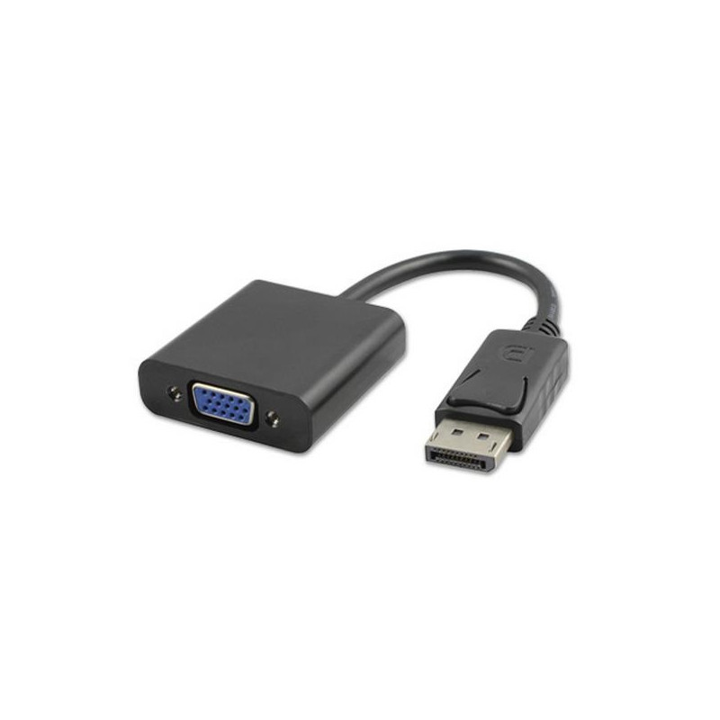 CONVERSOR DISPLAYPORT 20 PIN v1.2 (M) - VGA 15 (H)