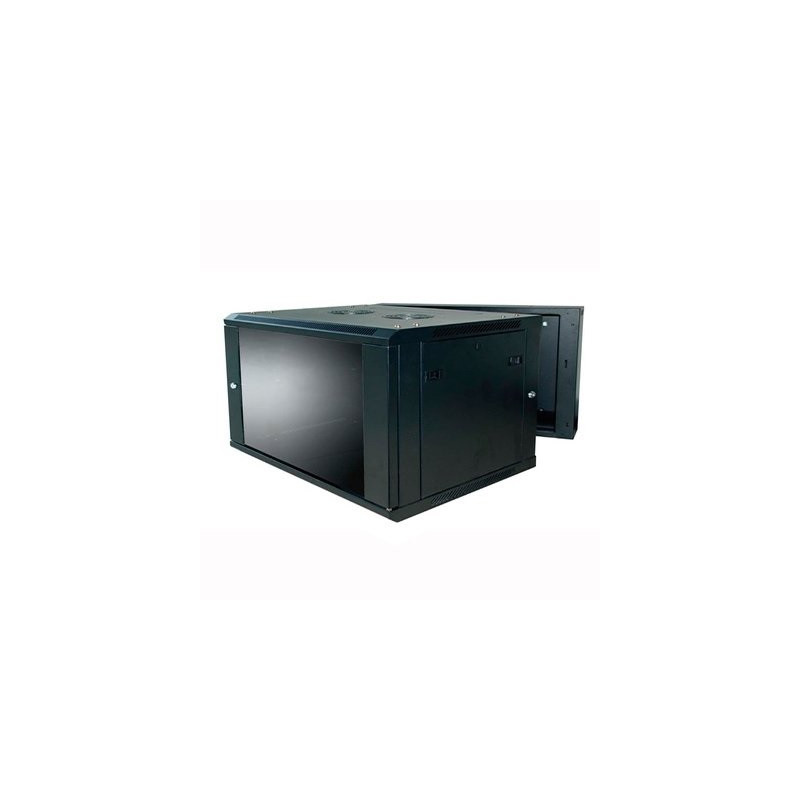 ARMARIO MURAL 9U F:550 2 CUERPO LAT. DES NEGRO