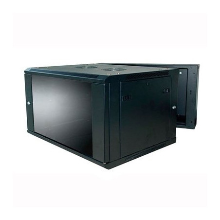 ARMARIO MURAL 9U F:550 2 CUERPO LAT. DES NEGRO