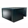 ARMARIO MURAL 9U F:550 2 CUERPO LAT. DES NEGRO