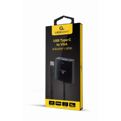 CONVERSOR DE VIDEO USB-C 3.1 (M) - VGA (H)