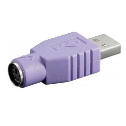 ADAPTADOR COMPACTO PS2 HEMBRA - USB A MACHO