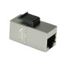 ADAPTADOR RJ45 H-H CAT-6 FTP TIPO KEYSTONE PANEL