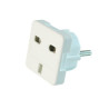 ADAPTADOR DE ALIMENTACION SCHUKO MACHO - UK HEMBRA