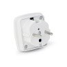 ADAPTADOR DE ALIMENTACION SCHUKO MACHO - UK HEMBRA