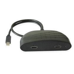 CONVERSOR SPLITTER 1 X MINI DISPLAYPORT - 2 X HDMI
