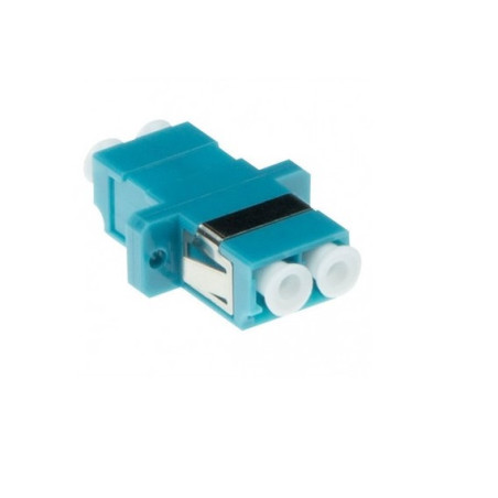 ADAPTADOR FIBRA OPTICA DUPLEX MONOMODO LC/LC UPC