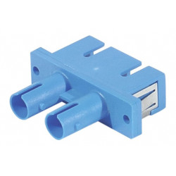 ADAPTADOR FIBRA OPTICA DUPLEX MULTIMODO ST-SC
