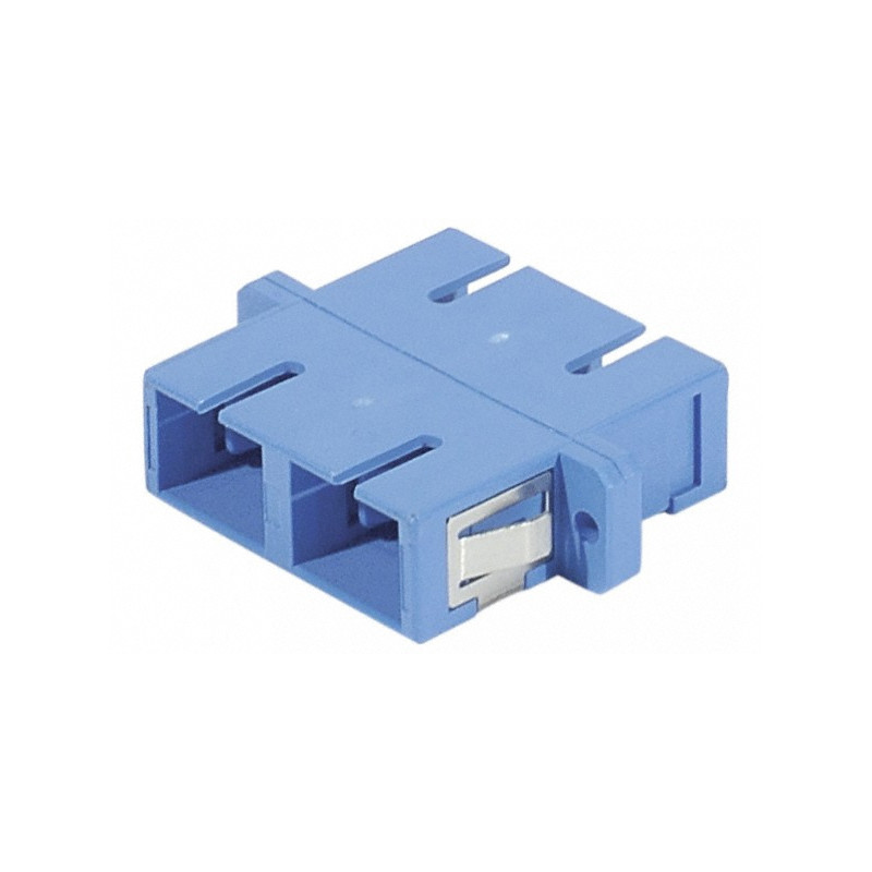 ADAPTADOR FIBRA OPTICA DUPLEX MULTIMODO SC