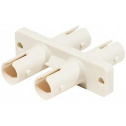 ADAPTADOR FIBRA OPTICA DUPLEX MULTIMODO ST
