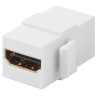 ADAPTADOR HDMI H-H TIPO KEYSTONE PANEL BLANCO