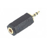 ADAPTADOR AUDIO 1 X JACK 2.5 M - 1 X JACK 3.5 H ST
