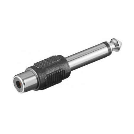 ADAPTADOR AUDIO 1 X JACK 6.35 M - 1 X RCA H