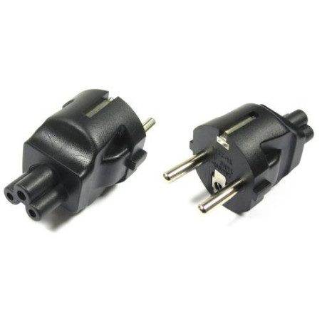 ADAPTADOR DE ALIMENTACION SCHUKO M - TREBOL C5 H