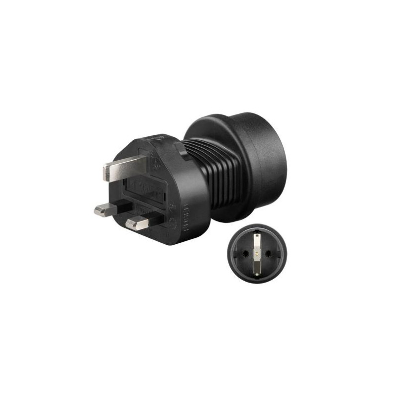 ADAPTADOR DE ALIMENTACION SCHUKO H - UK MACHO