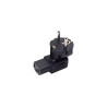 ADAPTADOR DE ALIMENTACION SCHUKO M - IEC C13 H