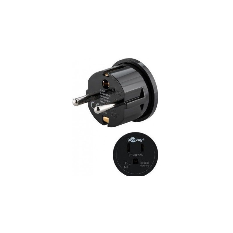 ADAPTADOR DE ALIMENTACION SCHUKO M - USA/JAPON  H
