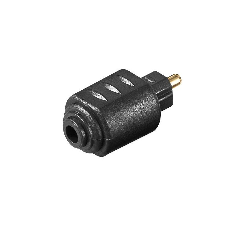 ADAPTADOR AUDIO TOSLINK M - TOSLINK JACK 3.5 H