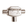 SPLITTER ANTENA TV (TDT) 2 X MACHO  - 1 X HEMBRA