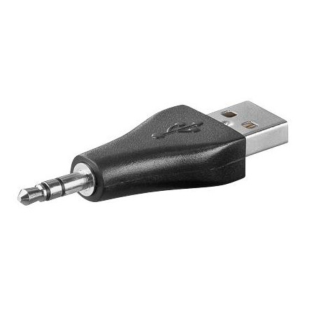 ADAPTADOR USB TIPO A MACHO - JACK 3.5 M