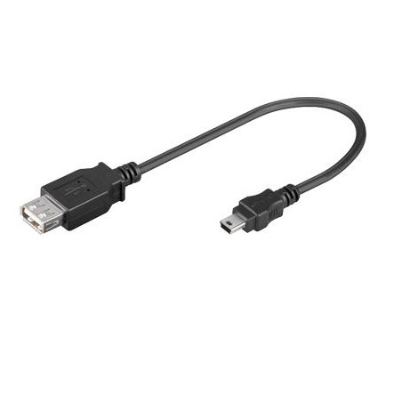 ADAPTADOR USB TIPO A (H) - MINI USB 5 PIN (M) 0.2M