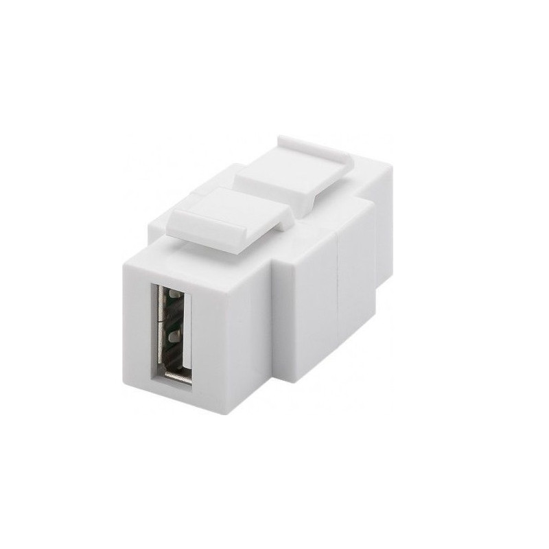 ADAPTADOR USB 2.0 TIPO A H- B M KEYSTONE PANEL