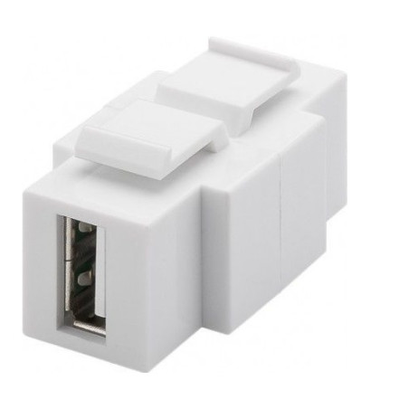 ADAPTADOR USB 2.0 TIPO A H- B M KEYSTONE PANEL