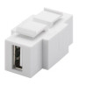 ADAPTADOR USB 2.0 TIPO A H- B M KEYSTONE PANEL