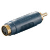 ADAPTADOR VIDEO 4P HEMBRA S-VIDEO-RCA M +FILTRO