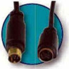 ADAPTADOR VIDEO MINIDIN 7P MACHO - 4P  HEMBRA