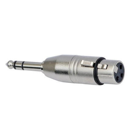 ADAPTADOR XLR 3P M-M METALICO