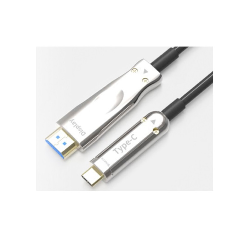 CABLE VIDEO HIBRIDO AOC USB-C (M) - HDMI (M) 15m