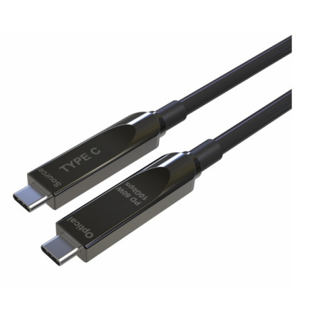 CABLE AOC USB-C (M)-(M) FULL VIDEO/DATOS/PD 10m